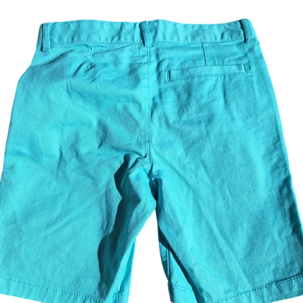 NWT Boys Old Navy Straight Built-in Flex Shorts Size 8 Teal NEW